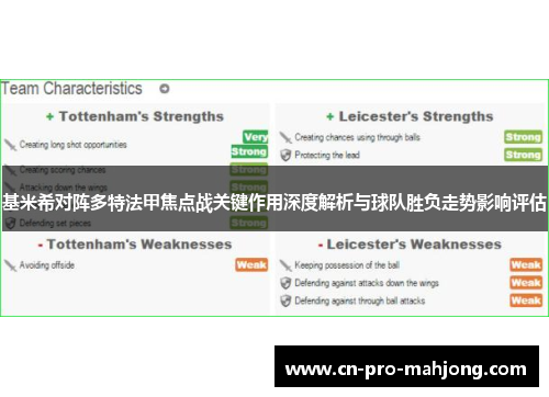 基米希对阵多特法甲焦点战关键作用深度解析与球队胜负走势影响评估