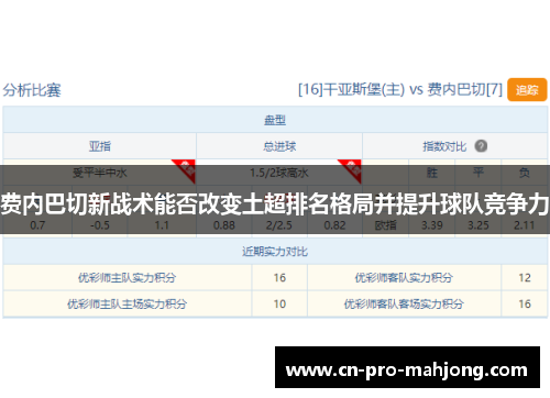 费内巴切新战术能否改变土超排名格局并提升球队竞争力